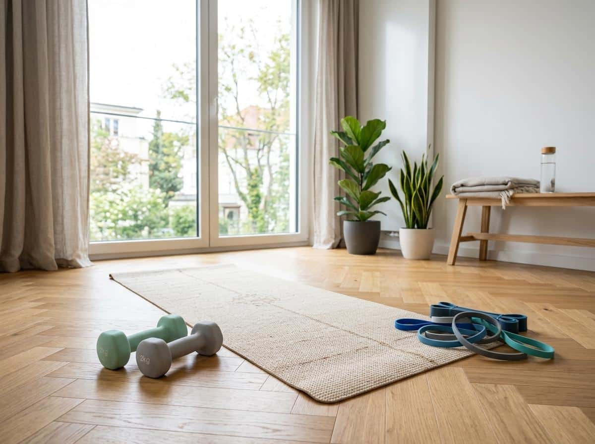 Équipement de renforcement musculaire à domicile pour seniors